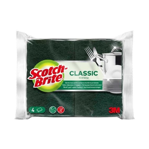 Scotch Brite Klasik Sünger 4 Lü  Classıc