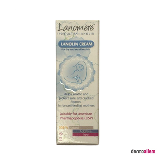 Dermotek Lanomere Lanolin Gögüs Ucu Kremi 10 gr