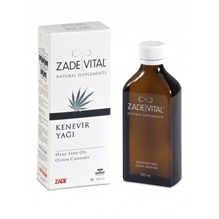 Zade Vital Kenevir Tohumu Yaği 200 ml