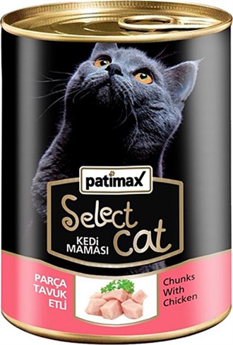 PATİMAX 400 GR KEDİ PAR.TAV.ETLİ KON.YAŞ MAMA 