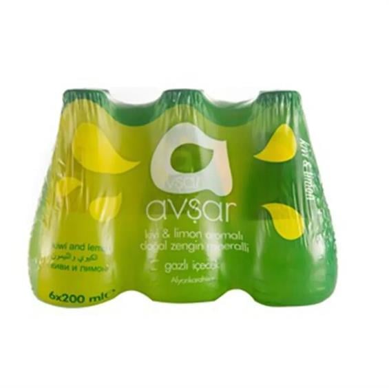 Avşar C Plus Kivi limon Aromalı Maden Suyu 6lı 200 ml