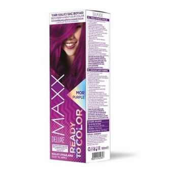 Maxx Deluxe Saç Boyası Yarı Kalıcı Mor