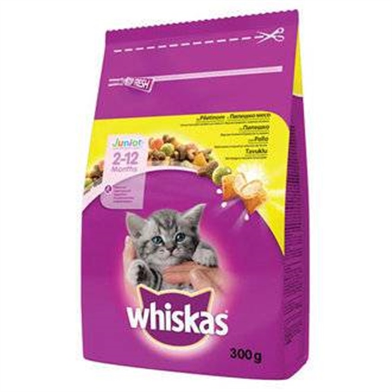 Whiskas Tavuklu Yavru Maması Kuru 300 gr