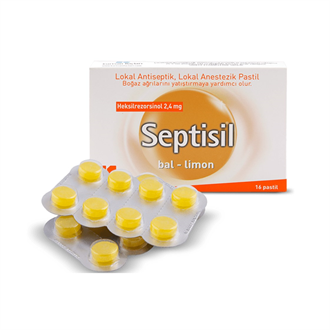 Septisil Bal Limon 16 Pastil