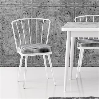 Karatas Yz-983 Yıldız Sandalye/beyaz/beyaz