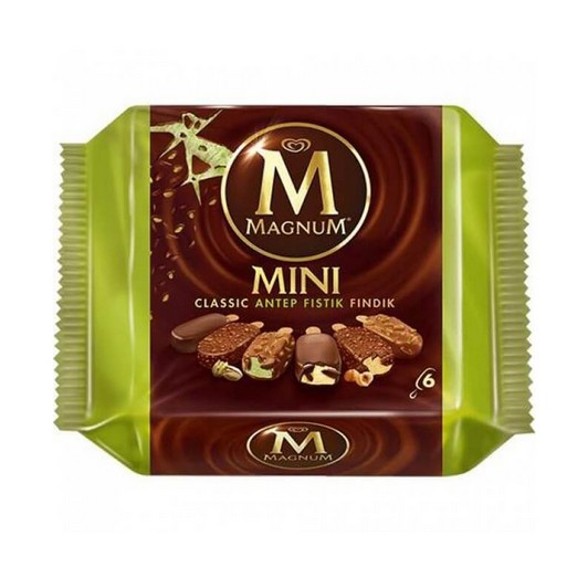 Algida Magnum Mini Classic - Antep Fıstık - Fındık 345 ml