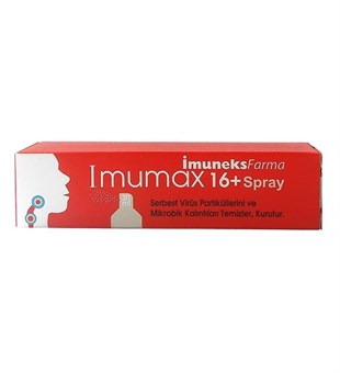 İmuneks Imumax Boğaz Spreyi 16+ Yaş 30 ml