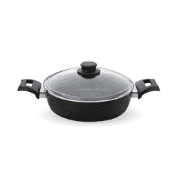 Cem Granit Basık Tencere 3 Mm 26 Cm