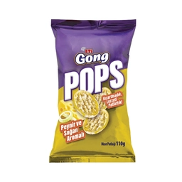 Eti Gong Pops Peynir ve Soğan Mısır & Pirinç Patlağı 110 G