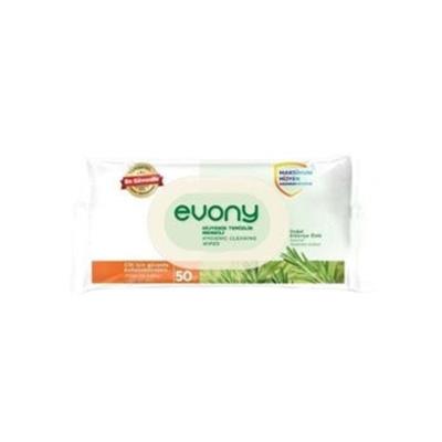 EVONY HIJYENIK TEMIZLIK MENDILI 50 LI