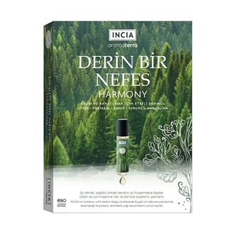Incia Aromaterra Derin Bir Nefes Harmony 10 ml