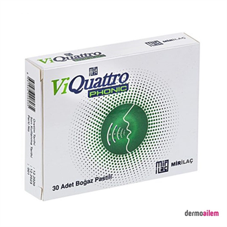 Viquattro Phonic 30 Tablet Boğaz Pastili