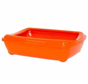 Çınar Kedi Tuvalet Kabı Turuncu