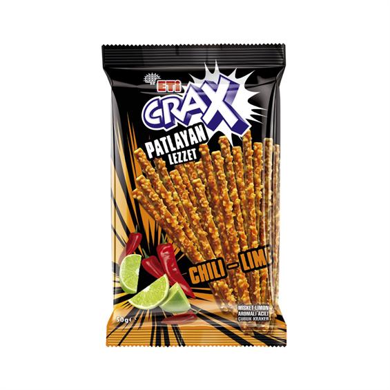 Eti Crax Acılı Misket Limonlu Kraker 50 gr