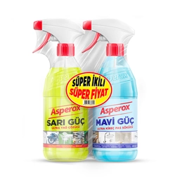 Asperox Sarı Güç & Mavi Güç 650 + 650 ml