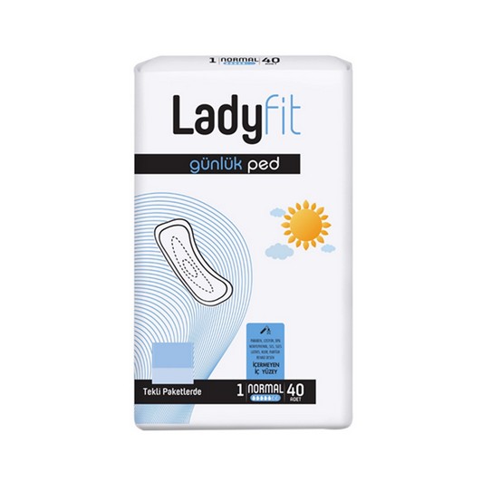 Ladyfit Günlük Ped Super Normal 40 Ped