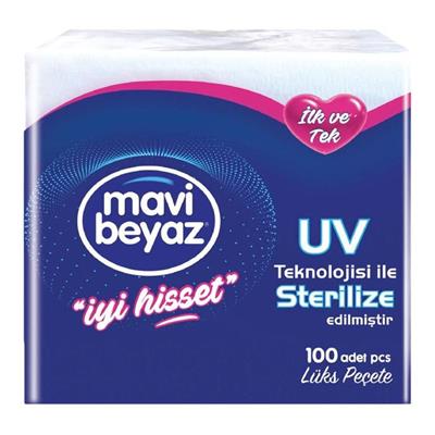 MAVI BEYAZ PEÇETE 100 LÜ  (30x28cm)