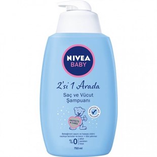Nivea Baby Saç ve Vücut Şampuanı 750 ml