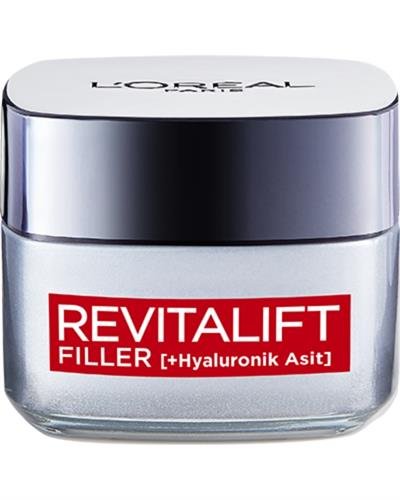 L'Oreal Paris Revitalift Filler Yoğun Dolgunlaştırıcı Yaşlanma Karşıtı Gündüz Kremi 50ml - Hyaluronik Asit