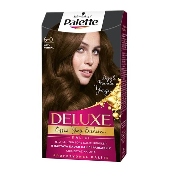 Palette Deluxe 6-0 Koyu Kumral 50 ml