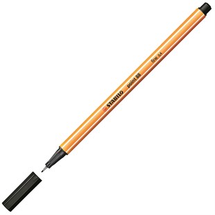Stabilo Point 88 İnce Uçlu Keçeli Kalem 0.4 MM Siyah 88/46