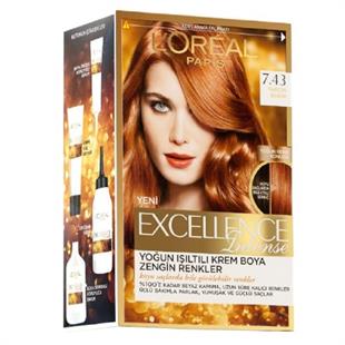 L'Oreal Paris Excellence Intense Saç Boyası 7.43
