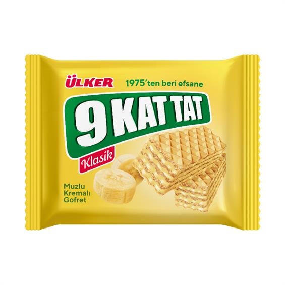 Ülker 9 Kat Tat Muzlu Gofret 39 gr