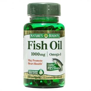 Nature's Bounty Fish Oil 1000 mg 50 Tablet