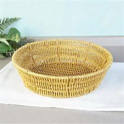 Mien Yuvarlak Rattan Ekmek Sepeti