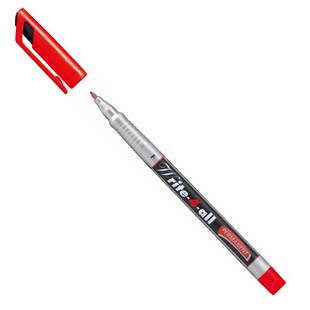 STABİLO F WRITE-4-ALL ASETAT KALEMİ Kırmızı