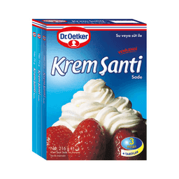 Dr. Oetker Krem Şanti 3x72 G