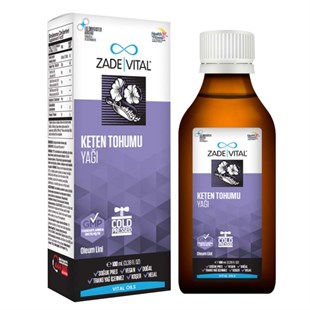 Zade Vital Keten Tohumu Yaği 100 ml