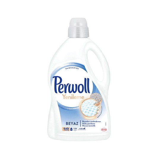 Perwoll Hassas Bakım Sıvı Çamaşır Deterjanı 2.97 lt (54 Yıkama) Beyaz