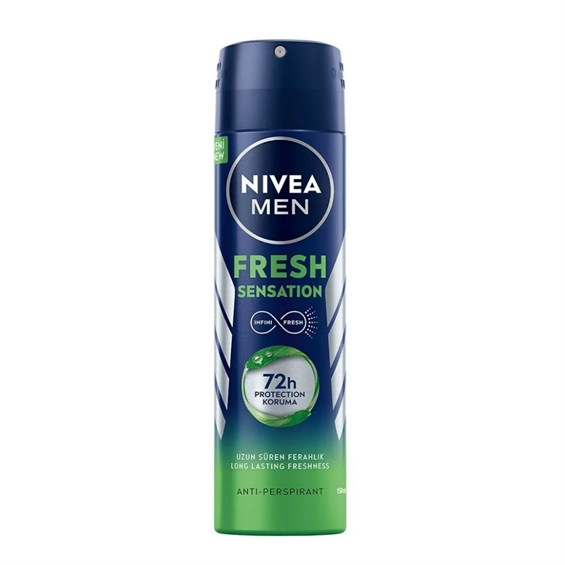 Nivea Men Deodorant Fresh Sensation Sprey 150 ml