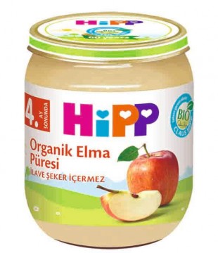 Hipp Organik Elma Püresi 125 Gr x 6 Adet