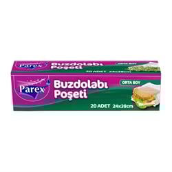 Parex Buzdolabı Poşeti Orta Boy 20 Adet