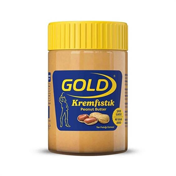 Gold Krem Fıstık Şeker İlavesiz 340 gr