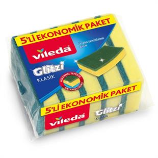 Vileda Bulaşık Süngeri 5'li Ekonomik Paket