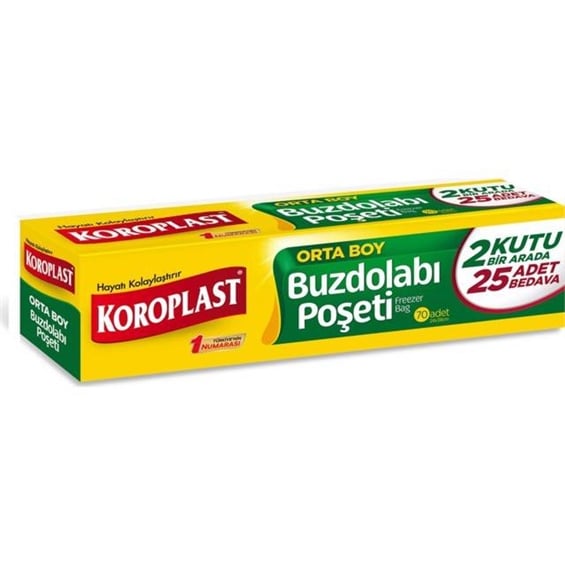 Koroplast Buzdolabı Poşeti Orta 30'lu