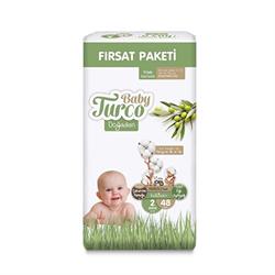 Baby Turco Doğadan Fırsat Paketi Mini No:2 48 li