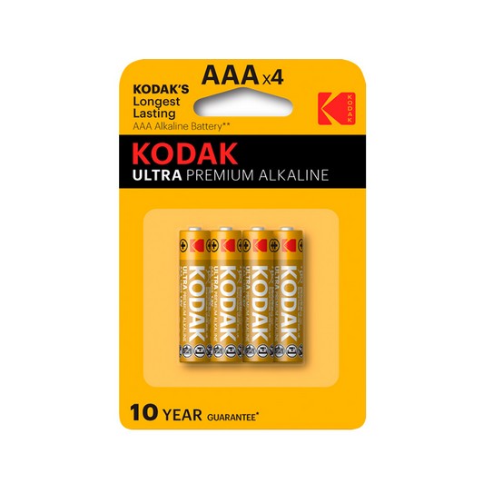 Kodak Kalem Pil Ultra Premium İnce 4'lü