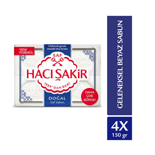 Hacı Şakir Sabun Doğal 600 gr