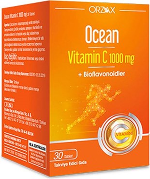 Ocean Vitamin C 1000 mg 30 Tablet