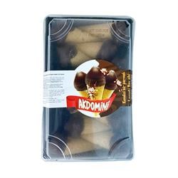 Akdo Dondurma Parmak Kornet 280 gr Çikolata