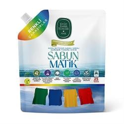 Eyüp Sabri Tuncer Doğal Zeytinyağı İçerikli Çamaşır Yıkama Sıvısı Zeytin Çiçeği Renkliler İçin 1,5 Litre