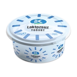 Sek Laktozsuz Yoğurt 750 G