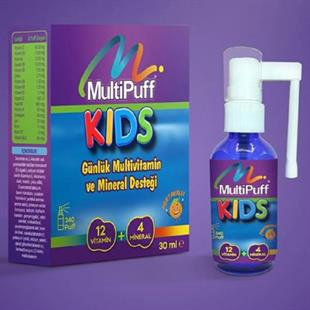 Multipuff Kids Multivitamin Sprey 30 ml