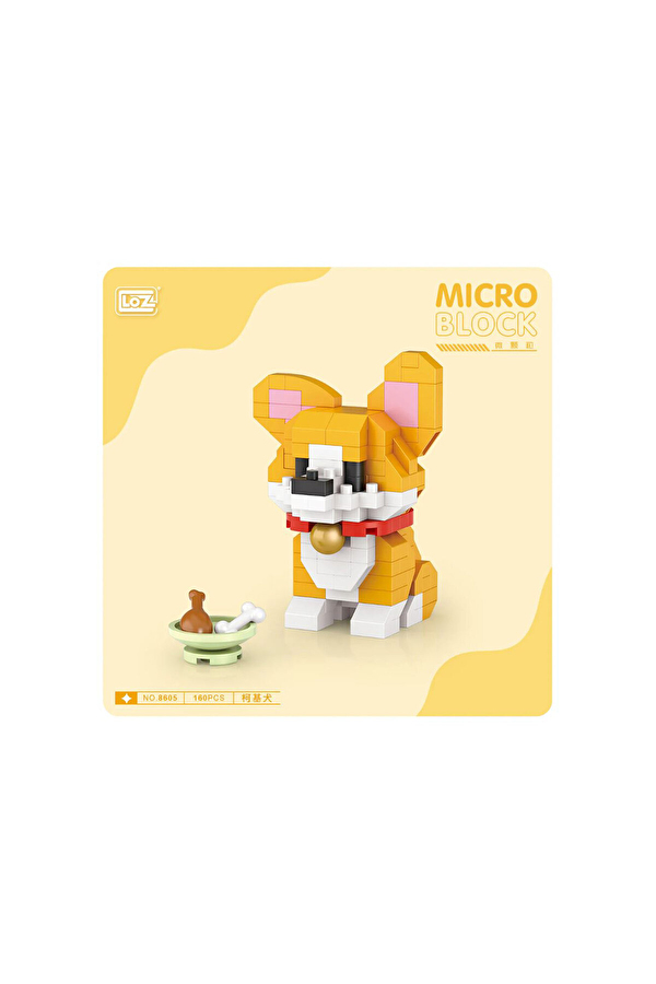 Loz Mikro Block Corgi 160 Parça LZ-8605