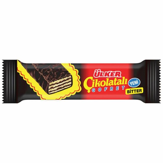 Ülker Bitter Çikolatalı Gofret 36 gr