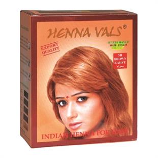 Henna Vals Hint Kınası Kahverengi 6'lı